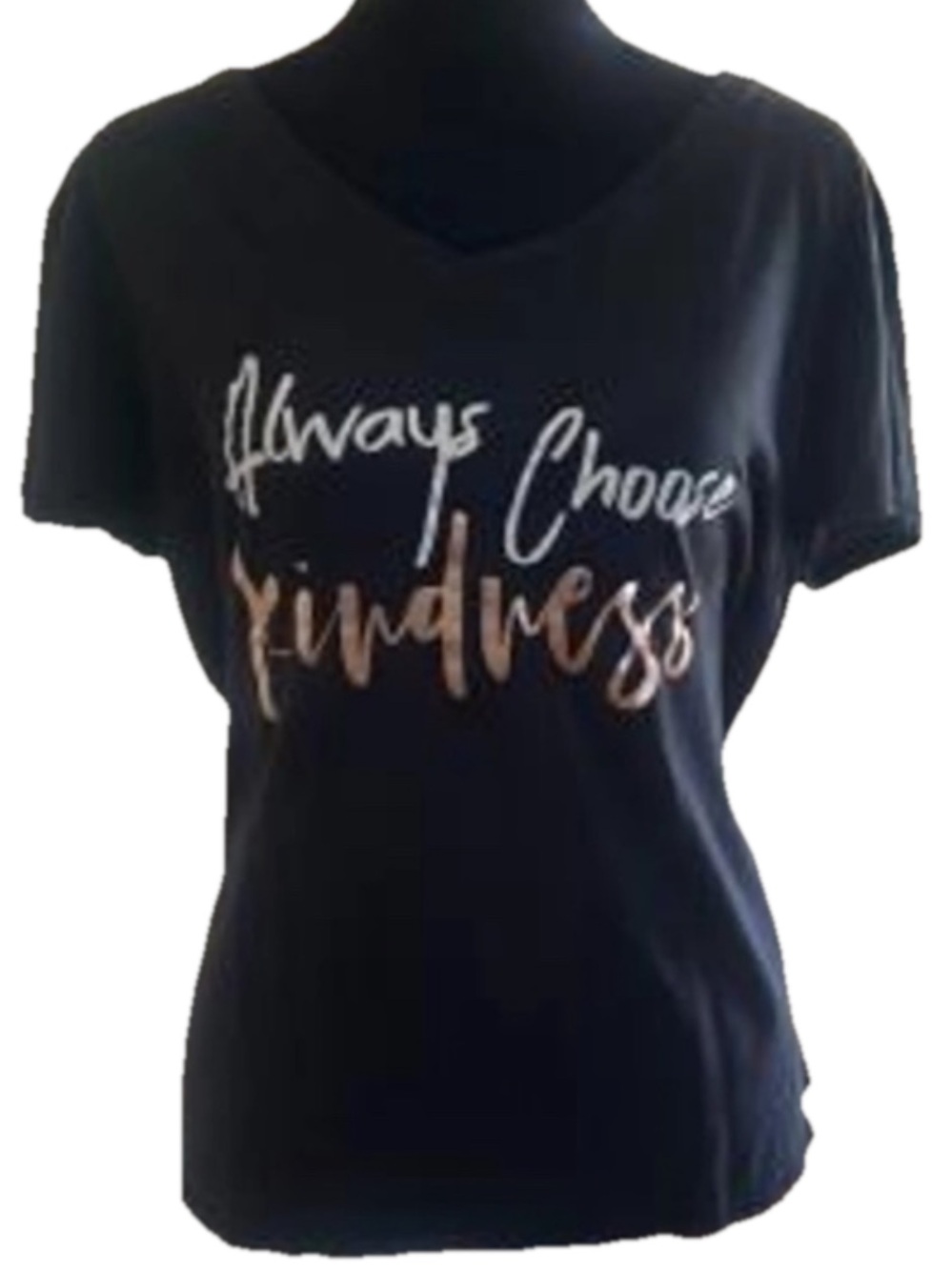 Black 'Always Choose Kindness' Women's Top